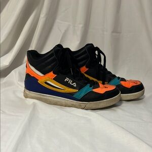 Fila Multicolor High-Top Sneakers